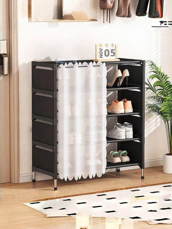 Premium 5-Tier Shoe Rack with Dustproof Cover