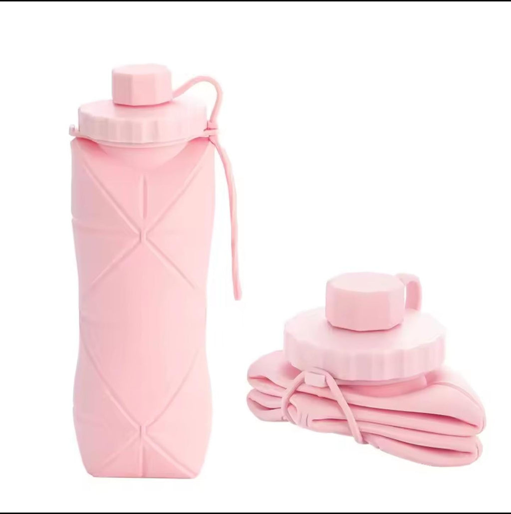 Collapsible Silicone Water Bottle