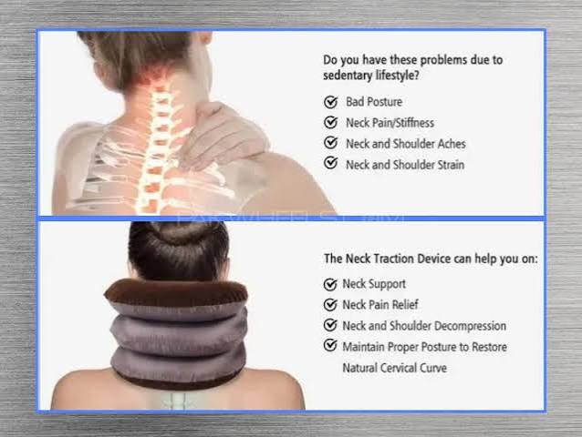 Inflatable Neck Pain Relief & Posture Correction